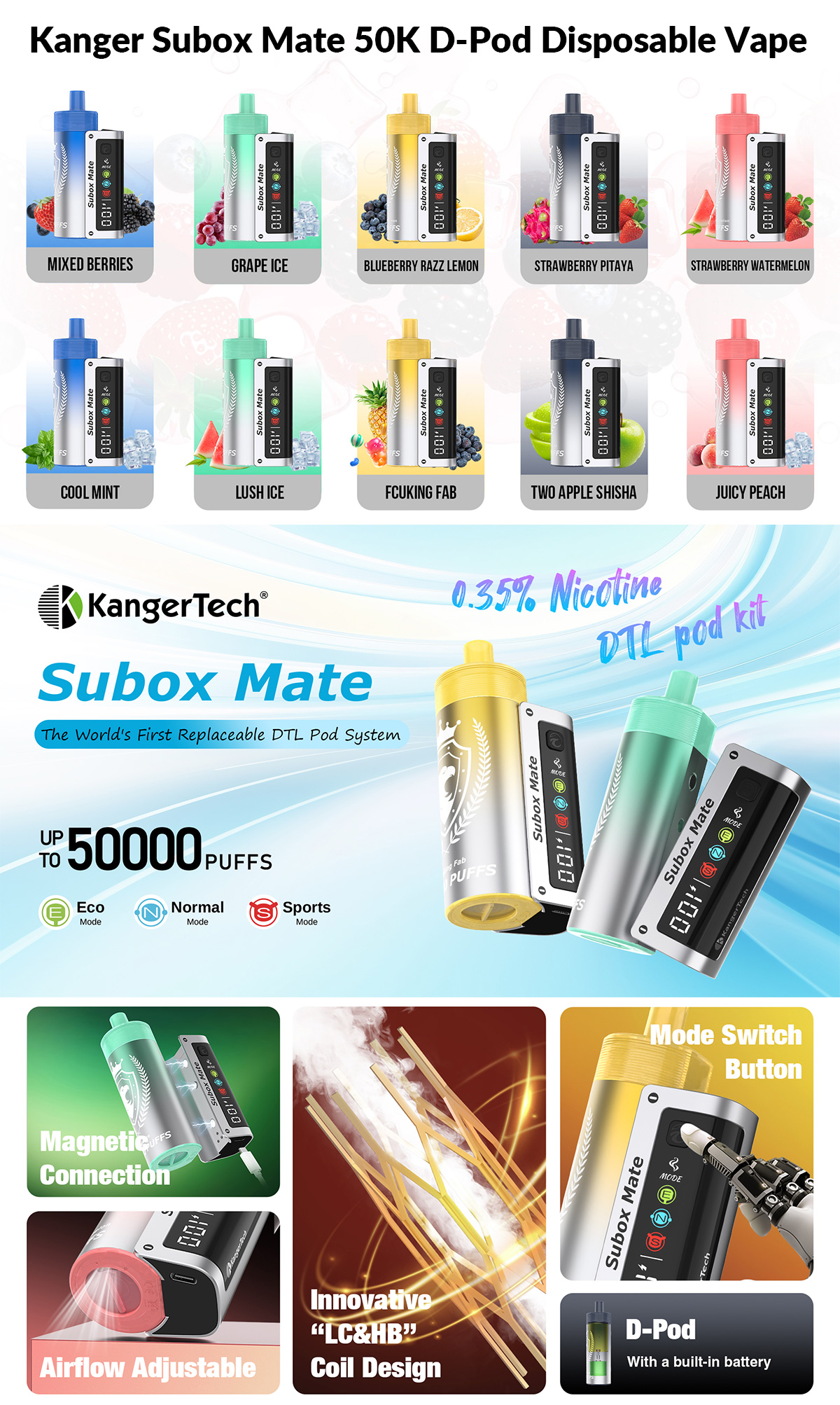 kanger subox mate 50k for sale kanger subox mate 50k for sale