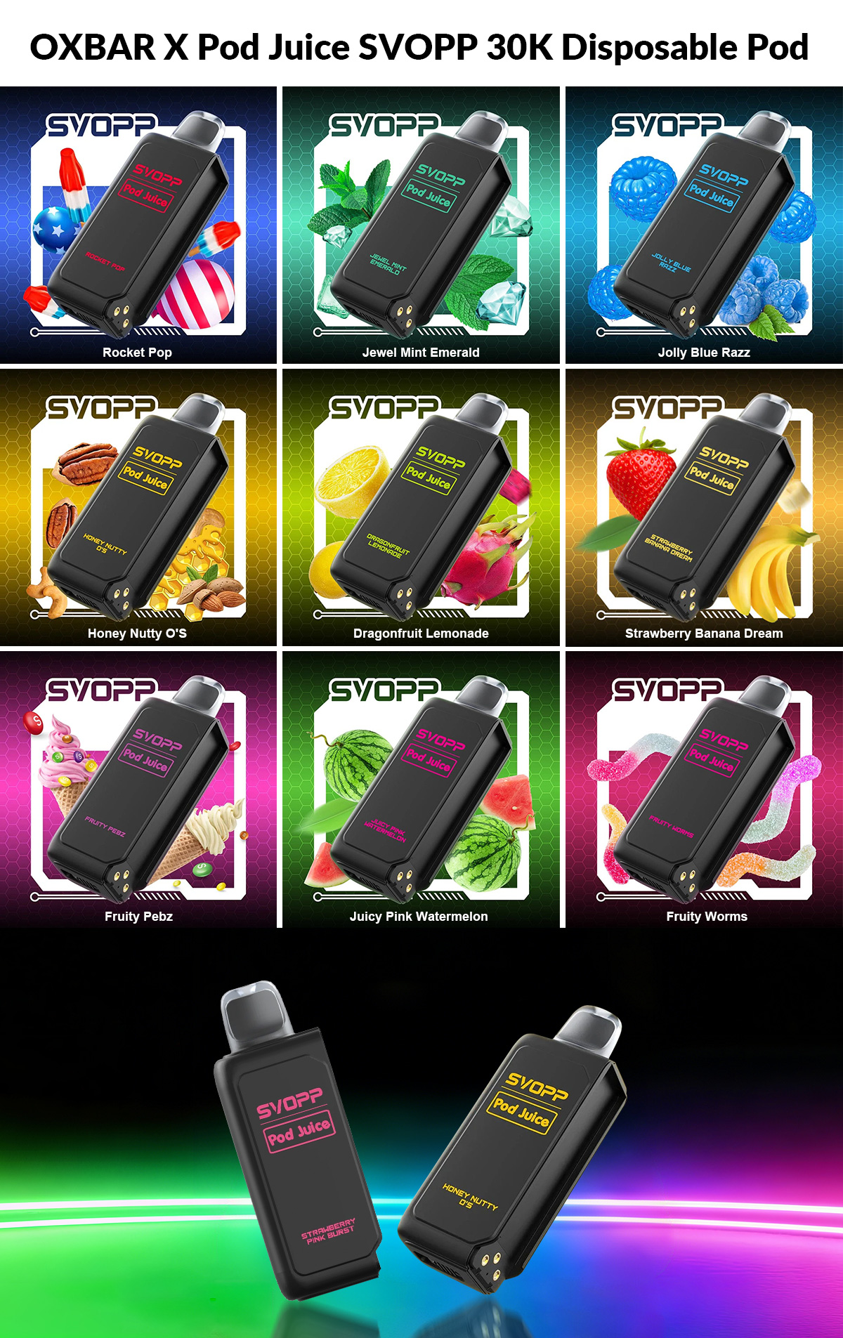 oxbar x pod juice svopp 30k oxbar x pod juice svopp 30k