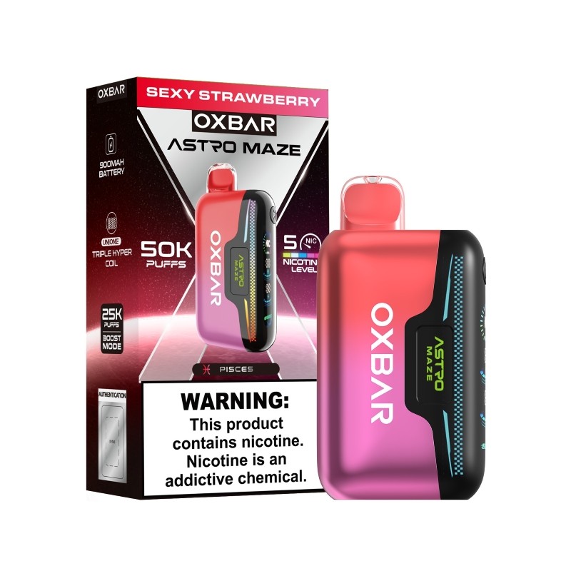 sexy strawberry oxbar astro maze 50k