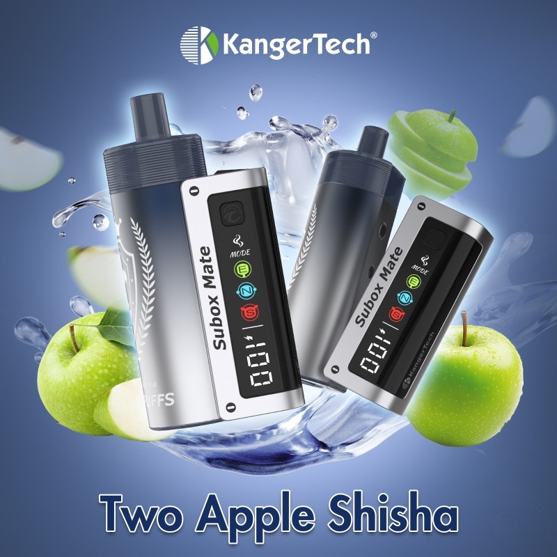 two apple shisha kanger subox mate 50k d-pod disposable vape
